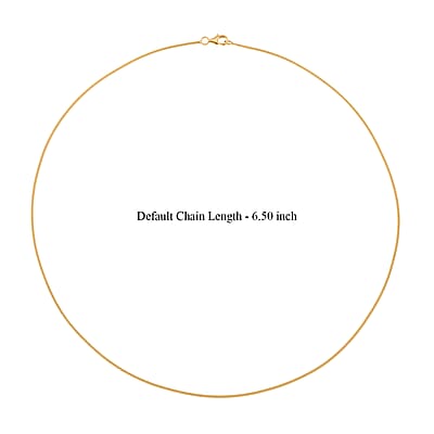 14K Yellow Gold Over Sterling Silver Cube Chain 20 Inches 1.75 Grams