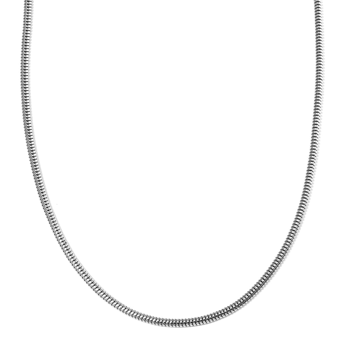 Necklace (20-22 Inches) in Silvertone image number 0