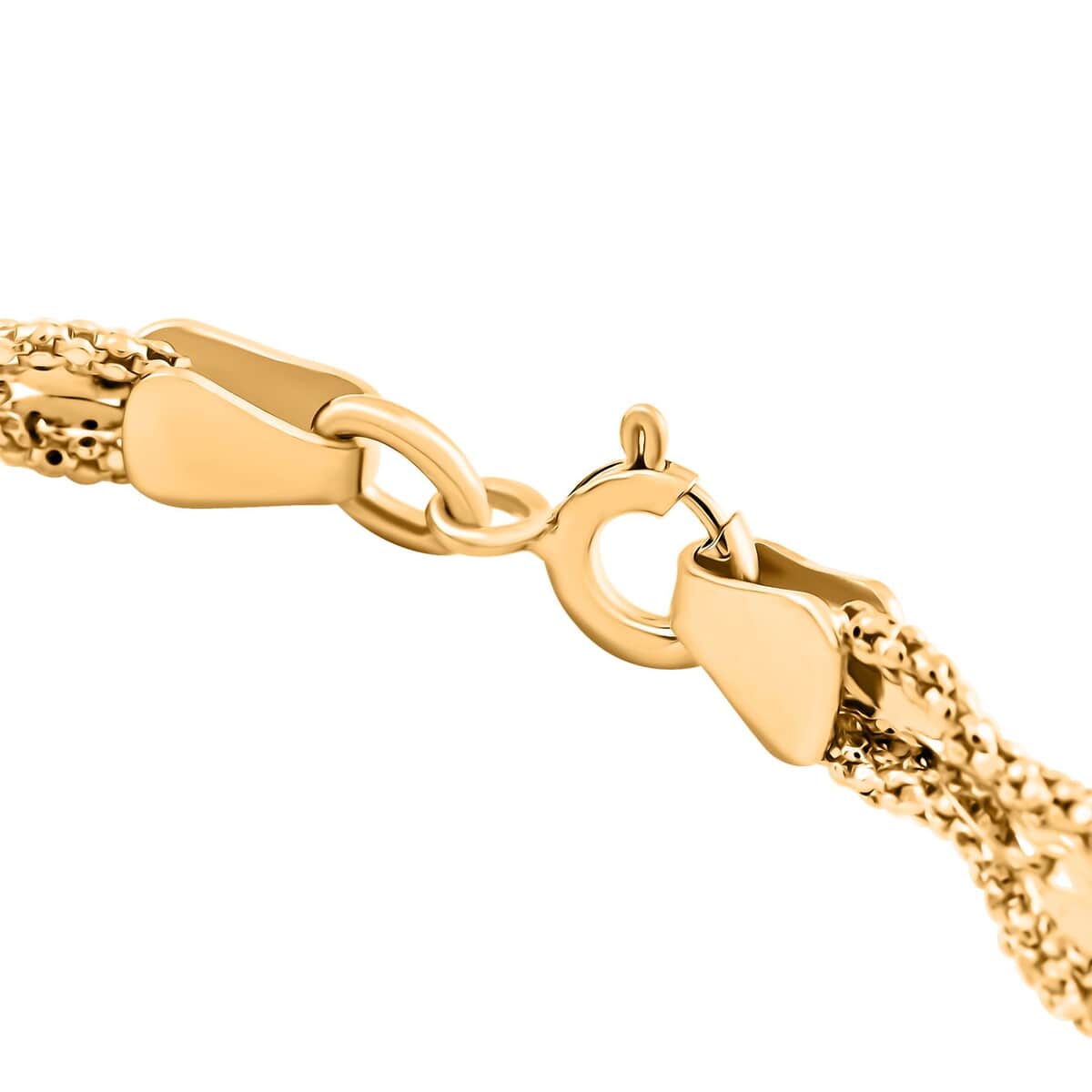 Italian 5mm Glitter Link Bracelet in 14K Yellow Gold (7.50 In) 3.06 Grams image number 3