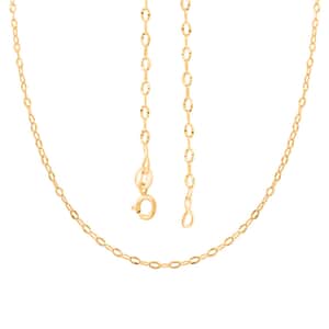 Italian 1.8mm Tuscan Sun Chain in 10K Yellow Gold 1 Grams 18 Inches