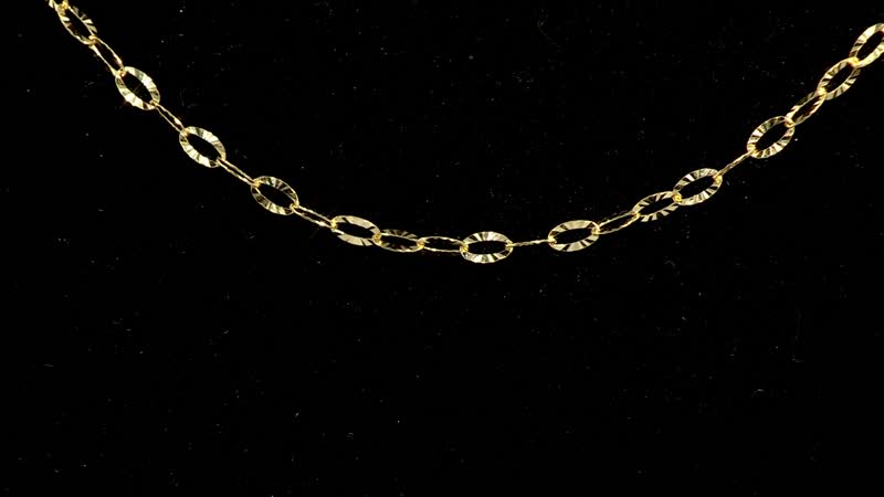 Italian 1.8mm Tuscan Sun Chain in 10K Yellow Gold 1 Grams 18 Inches
