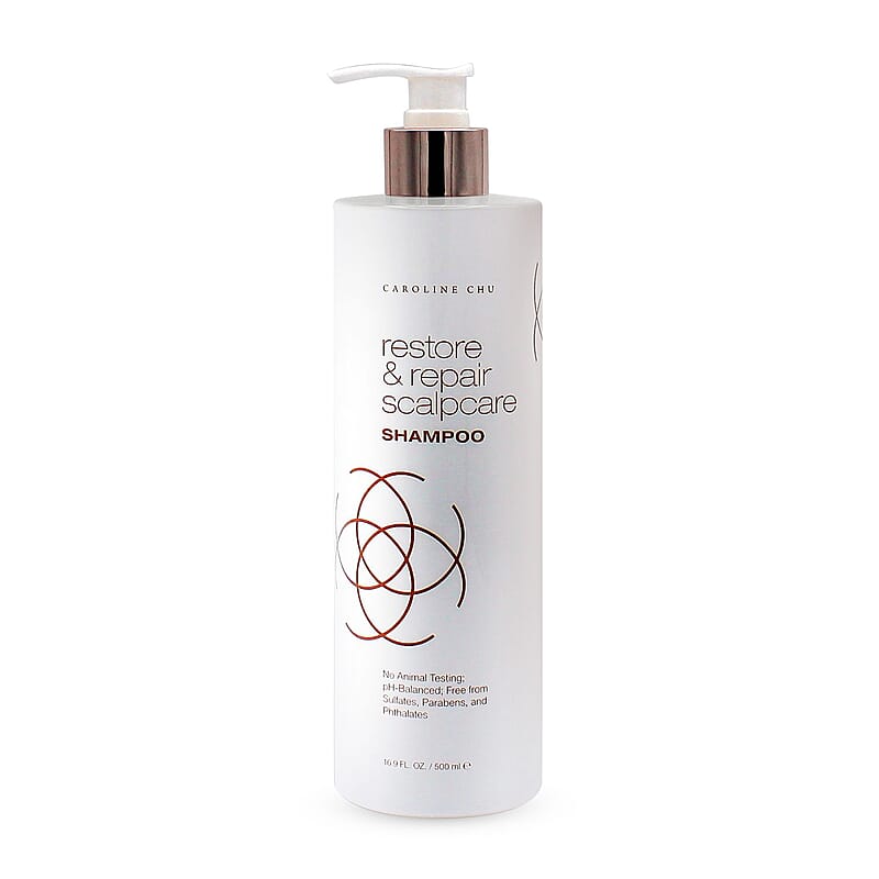 Caroline Chu Restore & Repair Scalpcare Shampoo 16.9oz