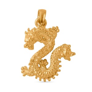 Electroform Dragon Pendant without Chain in 24K Yellow Gold 1.0 Grams