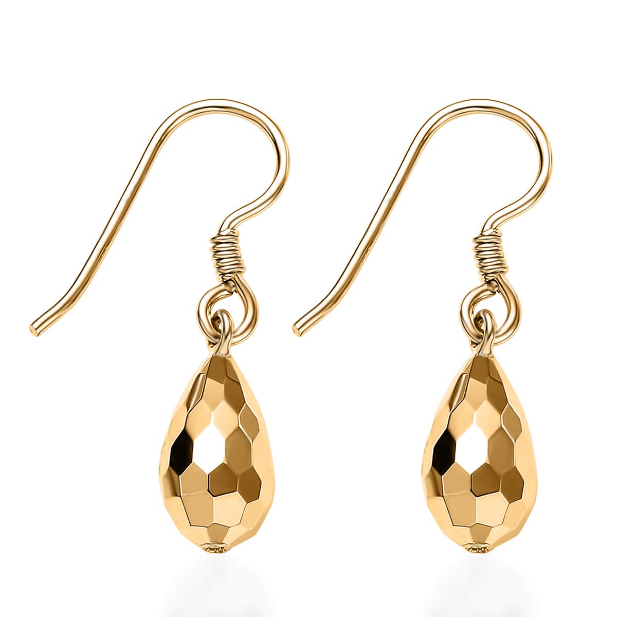 Lever Back Earrings in 10K Yellow Gold 2.0 Grams image number 3