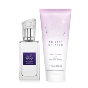 Last in Stock Whitney Houston 1.7 Oz Eau De Toilette + 6 Oz Body Lotion 2 Piece Gift Set