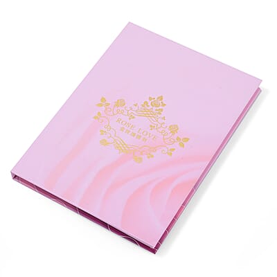  24K Yellow Golden Forever Rose with Book Packaging 99mmX32mm 200mg