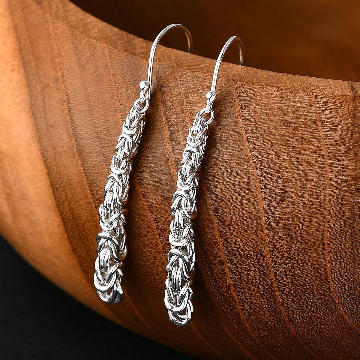 Earrings in Sterling Silver 6.20 Grams