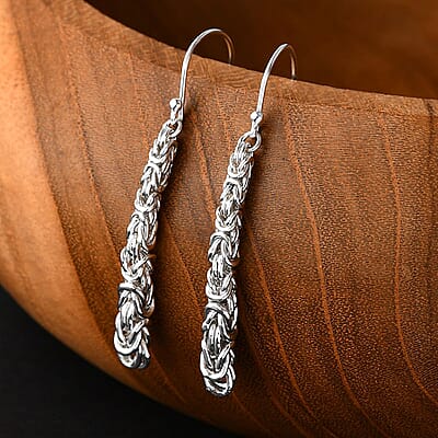 Earrings in Sterling Silver 6.20 Grams