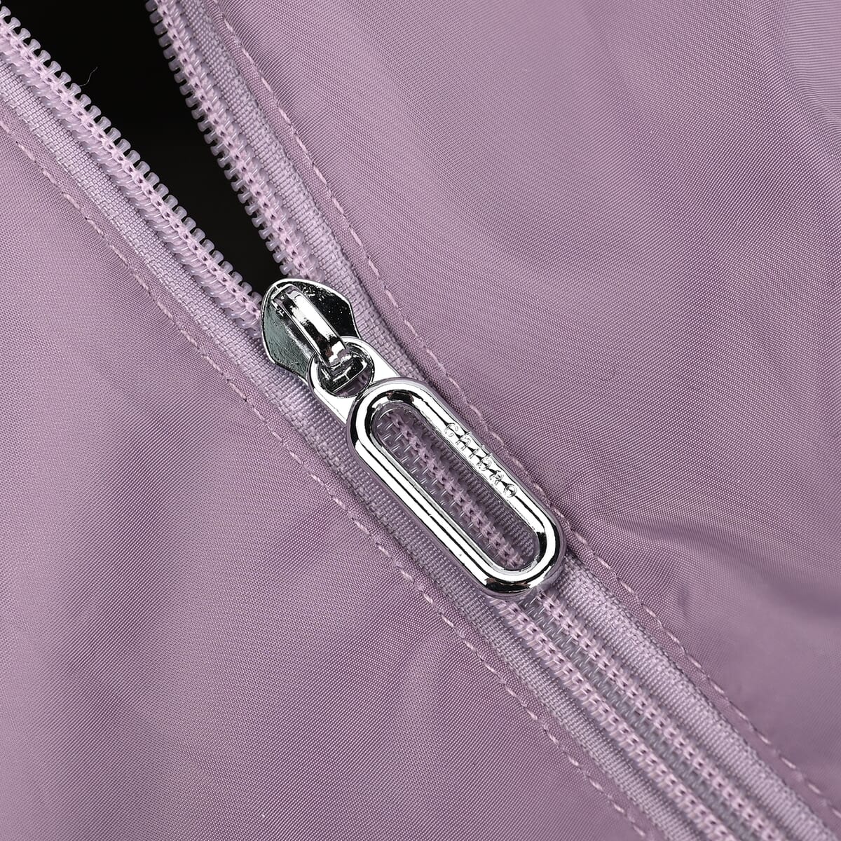 Lavender Multi-Pocket Crossbody Bag with Shoulder Strap image number 3