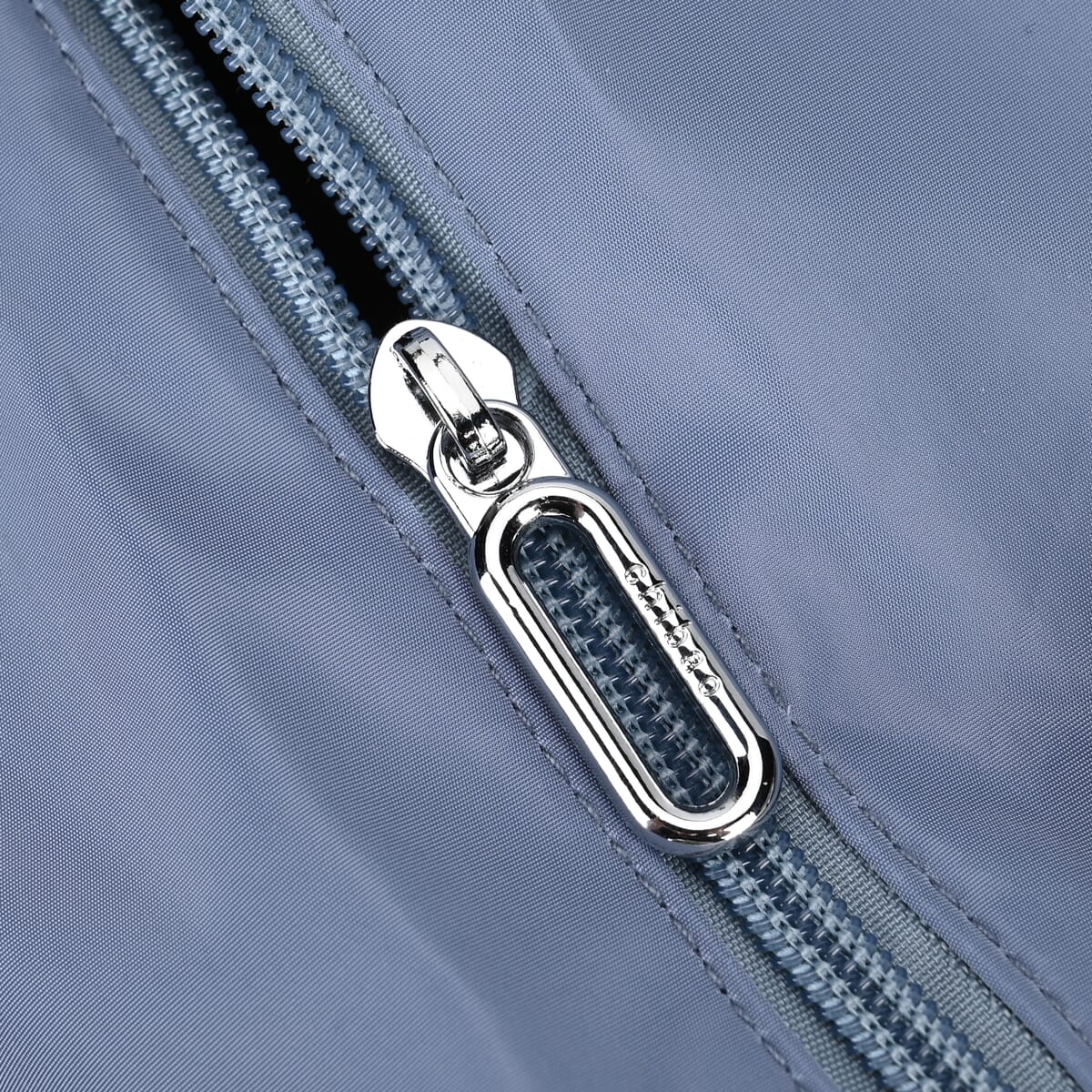 Blue Multi-Pocket Crossbody Bag with Shoulder Strap image number 3