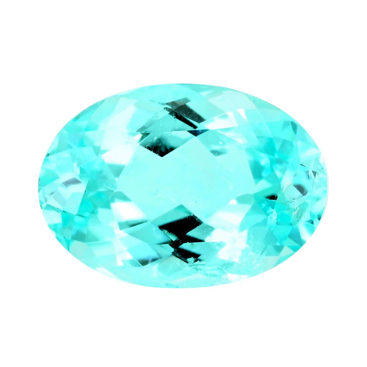 Certified & Appraised AAAA Paraiba Tourmaline (Ovl Free Size) 1.25 ctw image number 0