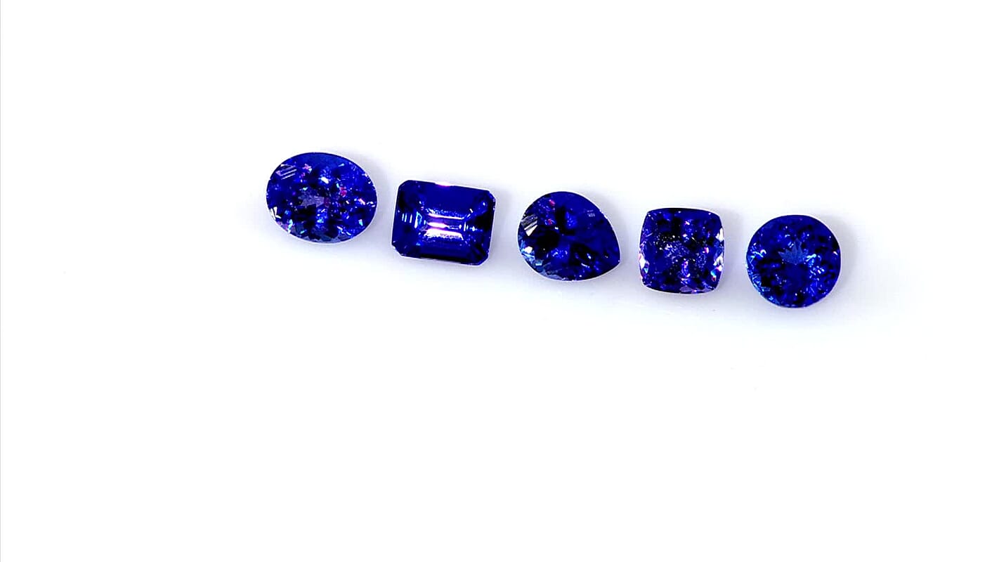 Certified & Appraised AAAA Tanzanite (Ovl Free Size) 2.50 ctw