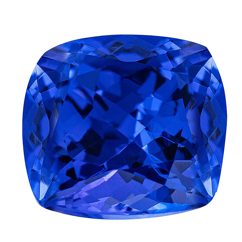 Certified and Appraised AAAA Tanzanite (Cush Free Size) 2.50 ctw
