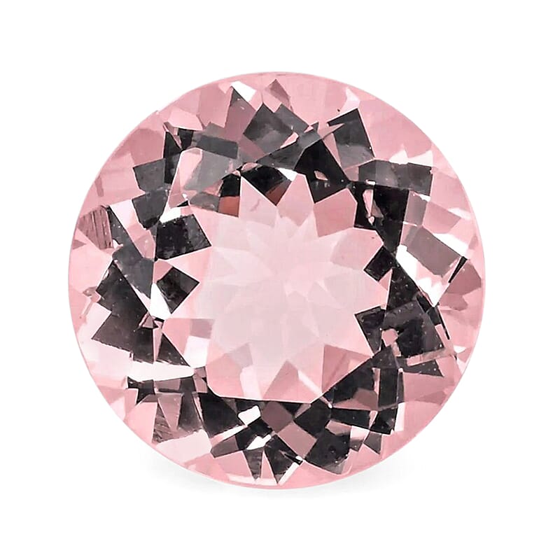 AAA Pink Morganite (Rnd 8 mm) 1.50 ctw
