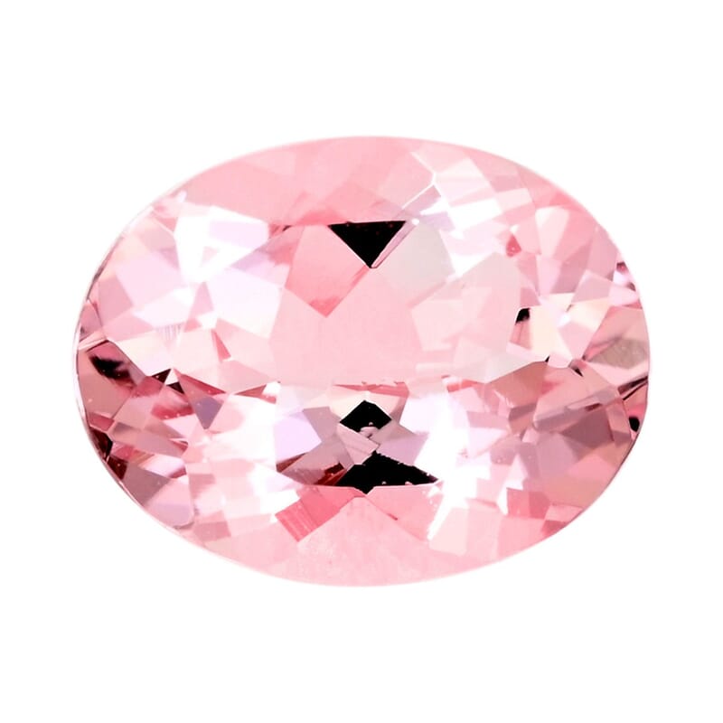 AAA Pink Morganite (Ovl 9x7 mm) 1.50 ctw
