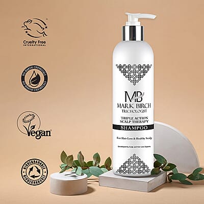 Mark Birch Trichologist Triple Action Scalp Therapy Shampoo (250ml)