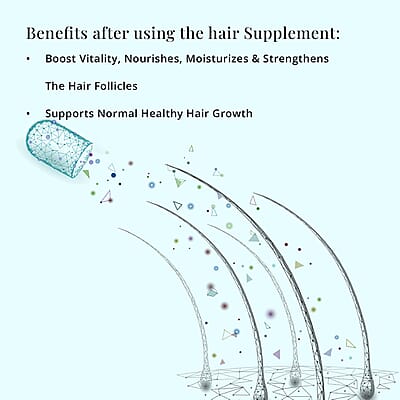 Mark Birch Trichologist Anagen 10 Male Vitality Boost & Hair Growth Cycle Supplement (3x20 Capsules)