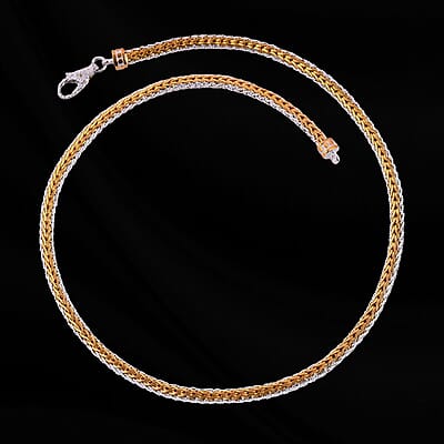 D'Joy Bali Legacy Tulang Naga Necklace in 22K Vermeil YG Over and Sterling Silver 42 Grams 20 Inches