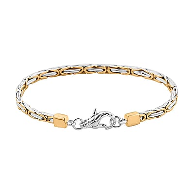 Bali Legacy Borobudur Bracelet in 22K Vermeil YG Over and Sterling Silver (6.50 In) 13.25 Grams
