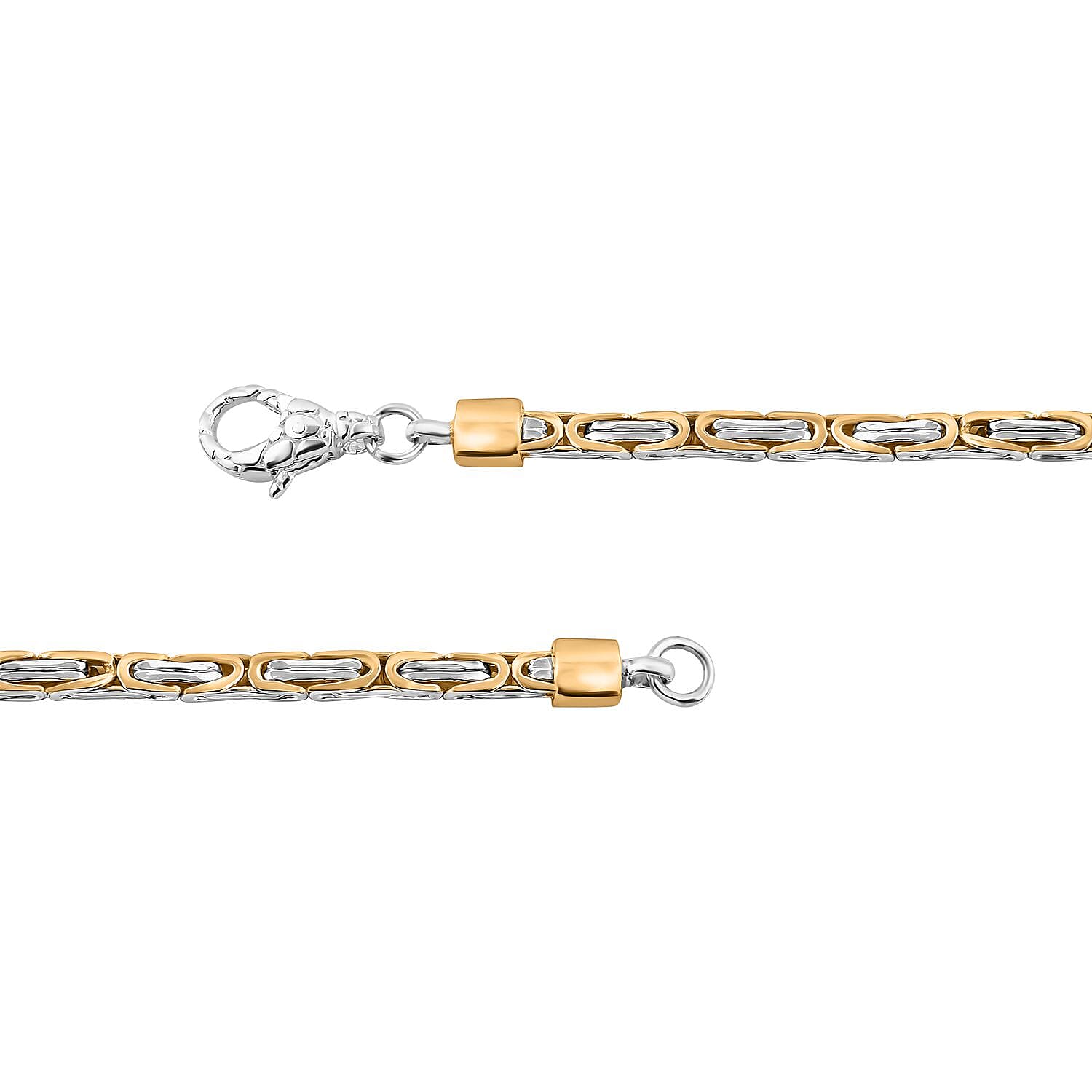 Bali Legacy Borobudur Bracelet in 22K Vermeil YG Over and Sterling Silver (6.50 In) 13.25 Grams