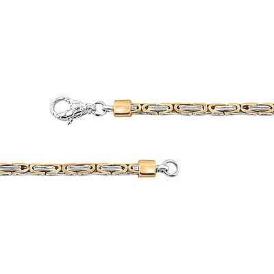 Bali Legacy Borobudur Bracelet in 22K Vermeil YG Over and Sterling Silver (6.50 In) 13.25 Grams