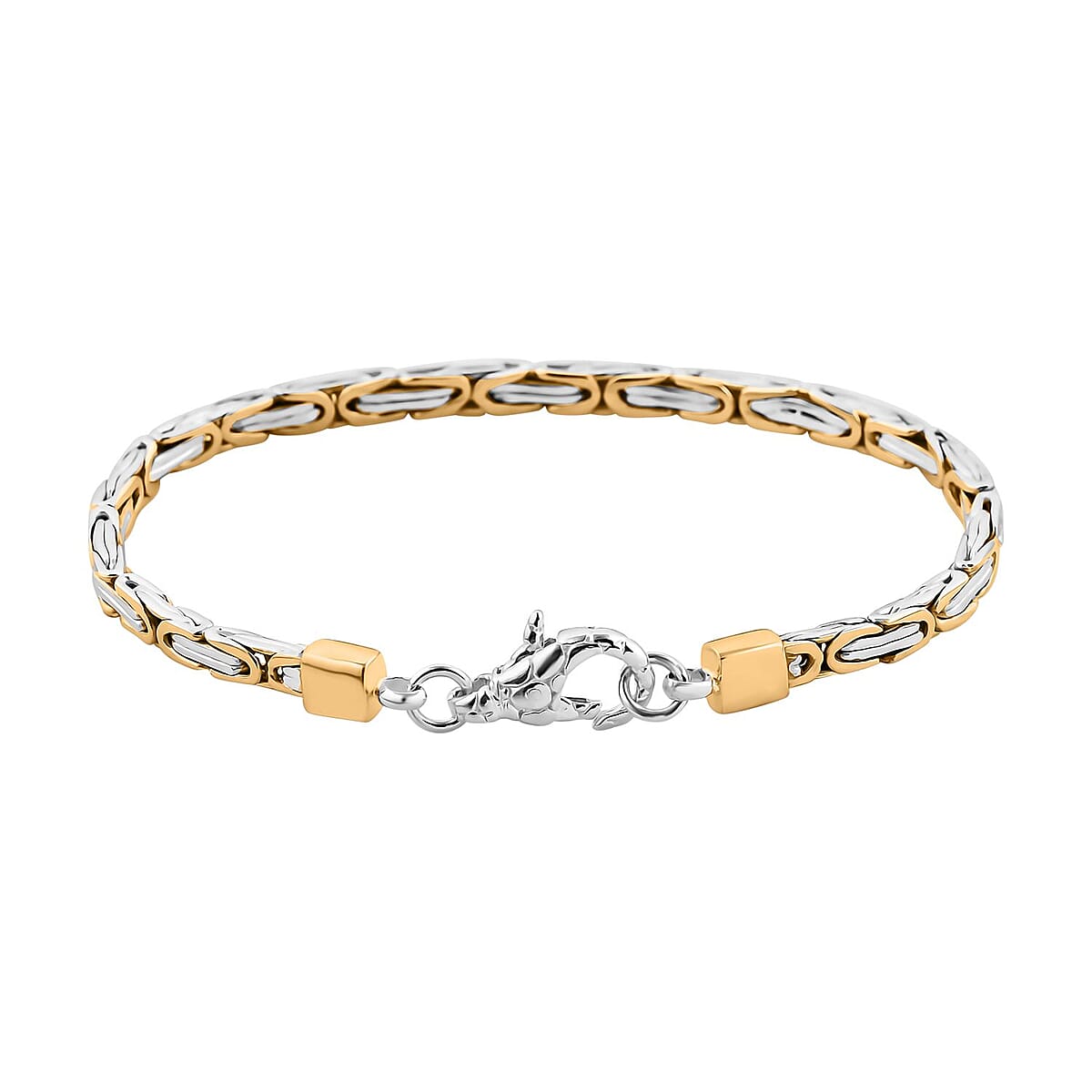 Bali Legacy Borobudur Bracelet in 22K Vermeil Yellow Gold Over and Sterling Silver (8.00 In) 14.90 Grams image number 3