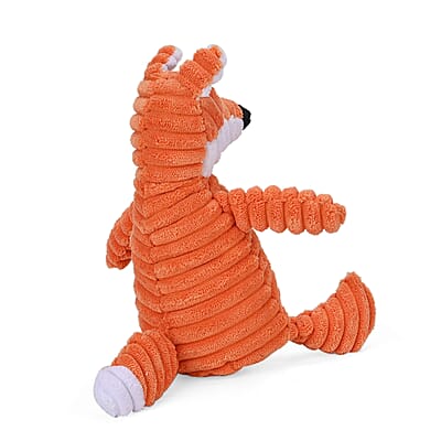 Set of 9pc Multi Color Pet Toys (1 Fox, 1 Double Cotton String, 2pc Three Cotton, 1 Avocados, 1 Donut, 1 Bone, 1 ball with 1 Garbage Bag)