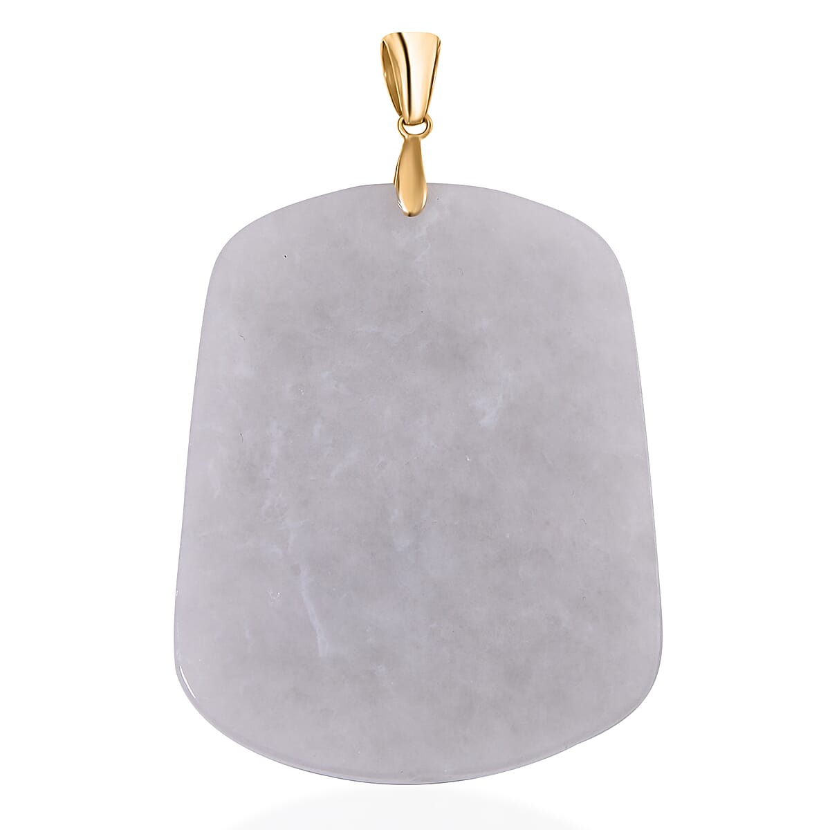 Natural Jade 120.00 ctw Qilin Dragon Carved Pendant without Chain in 10K Yellow Gold image number 3