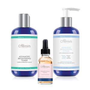 Skin Chemists Advanced Anti-Aging Brightening Toner, Lotion & Resurfacing Tonic Kit