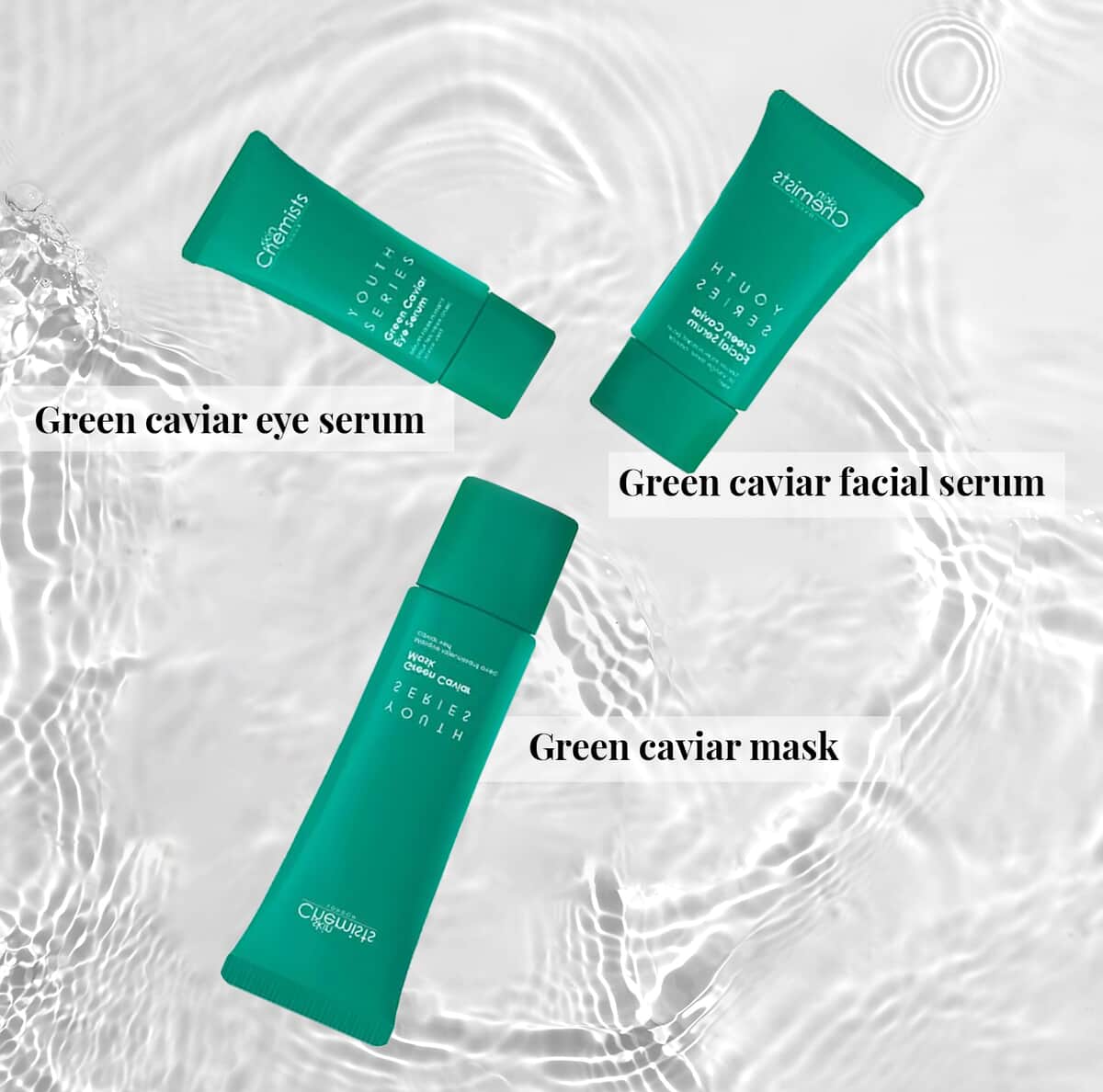 Skin Chemists Green Caviar Firm & Hydrate Kit and Free Green Caviar Mask 50ml image number 5