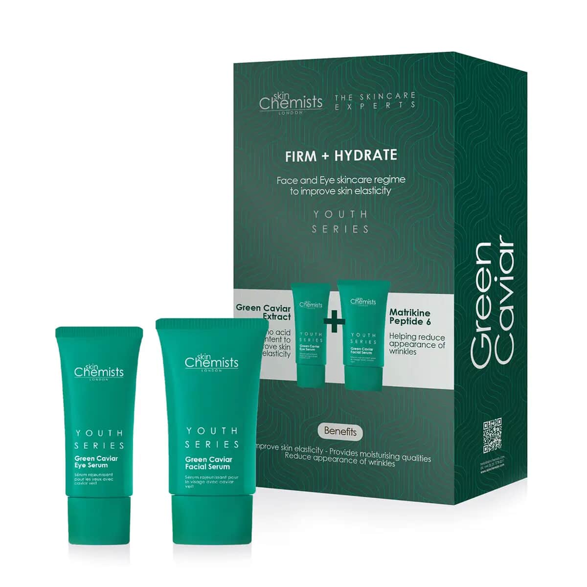 Skin Chemists Green Caviar Firm & Hydrate Kit and Free Green Caviar Mask 50ml image number 6