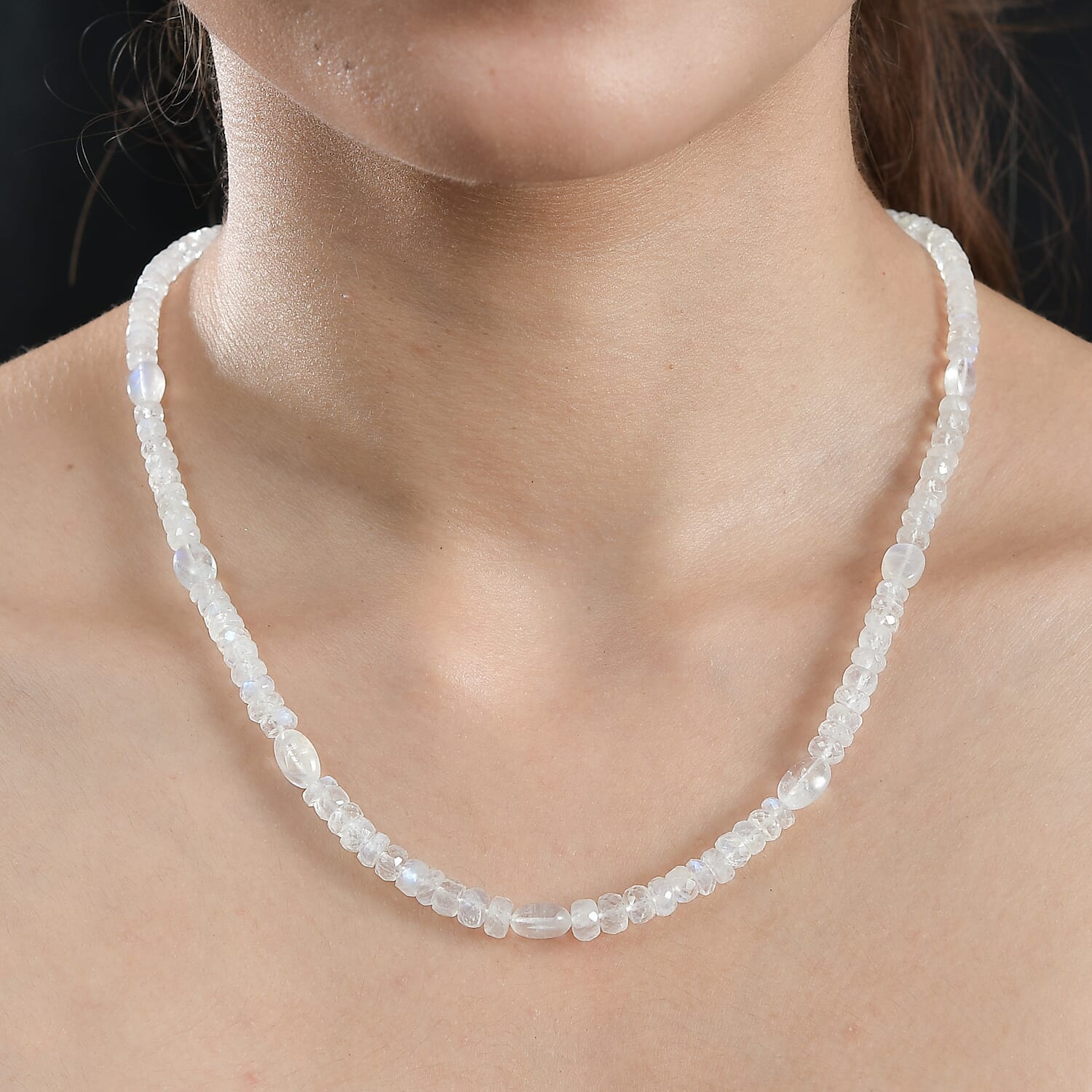 Buy AAA Moon Glow Moonstone 100.00 ctw Beaded Moonlight Buy AAA Moon Glow Moonstone 100.00 ctw Beaded Moonlight
