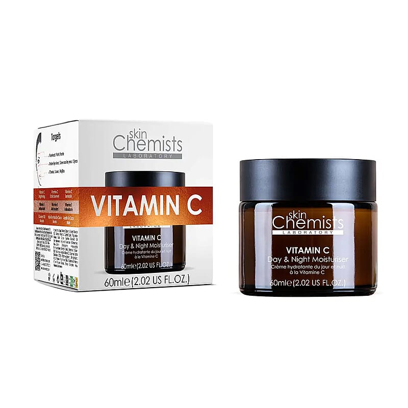 Skin Chemists Vitamin C Brightening Orange Day & Night Cream 60ml