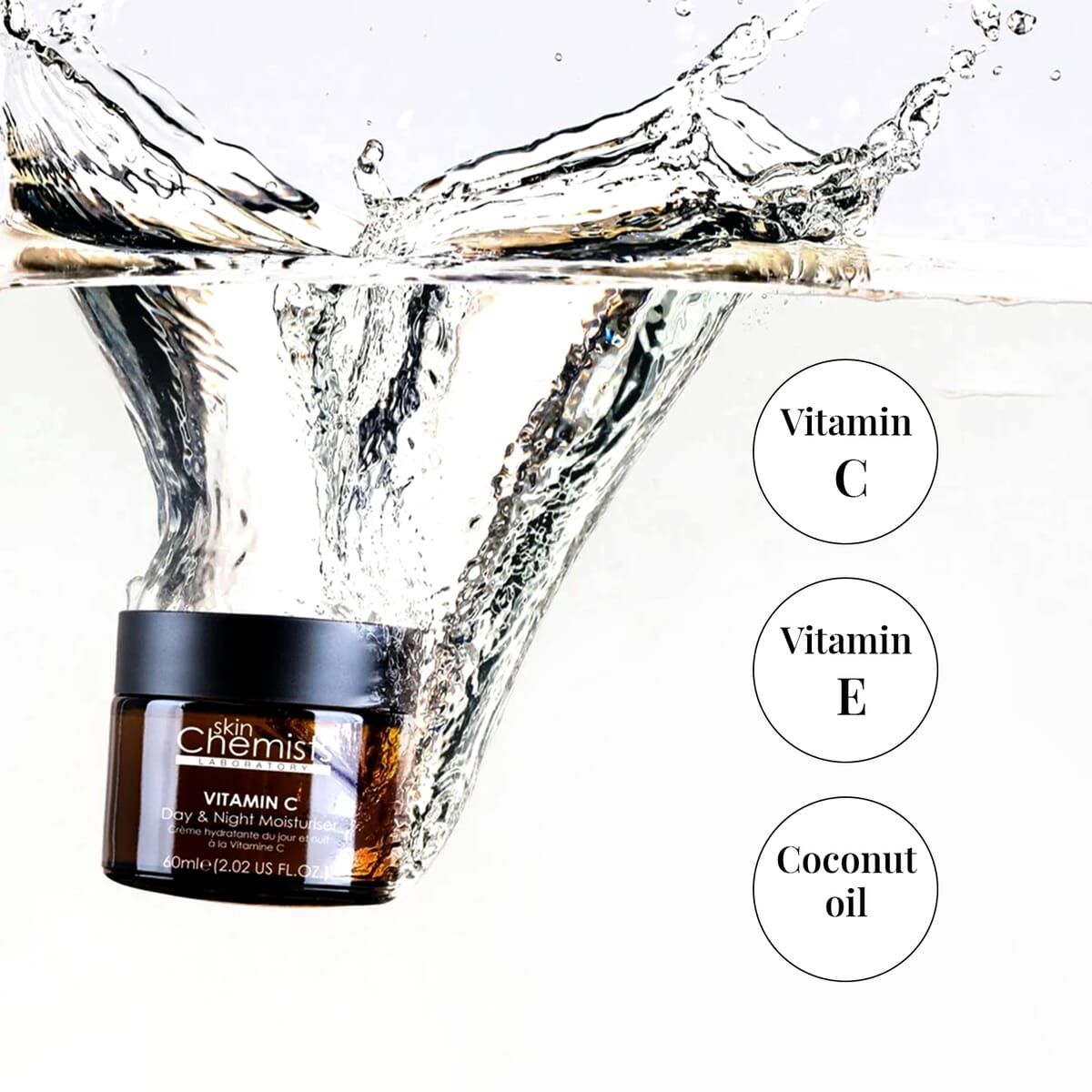 Skin Chemists Vitamin C Brightening Orange Day & Night Cream 60ml image number 3