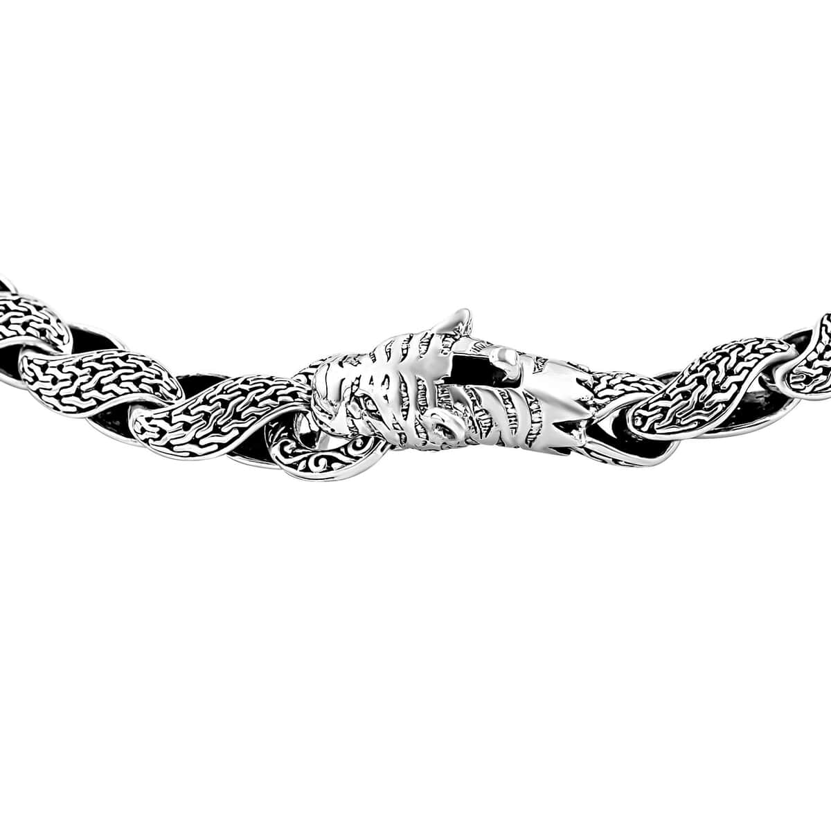 Bali Legacy Tulang Naga Panther Necklace in Sterling Silver 20 Inches 61.70 Grams image number 3