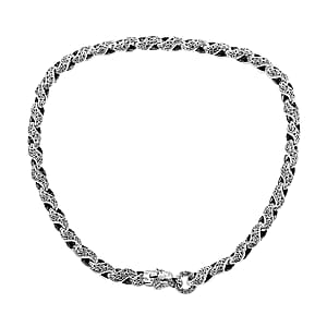Bali Legacy Borobudur Elephant Necklace in Sterling Silver 20 Inches 56.95 Grams