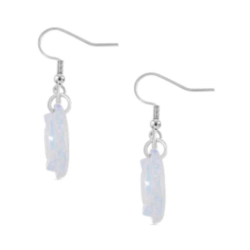 Opalite 25.00 ctw Earrings in Stainless Steel