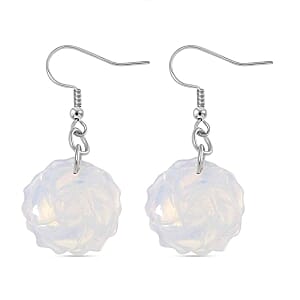 Opalite 25.00 ctw Earrings in Stainless Steel