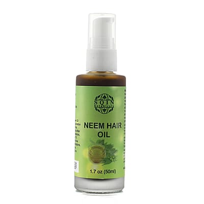Neem Comb and Neem Hair Growth Oil with Neem Butter