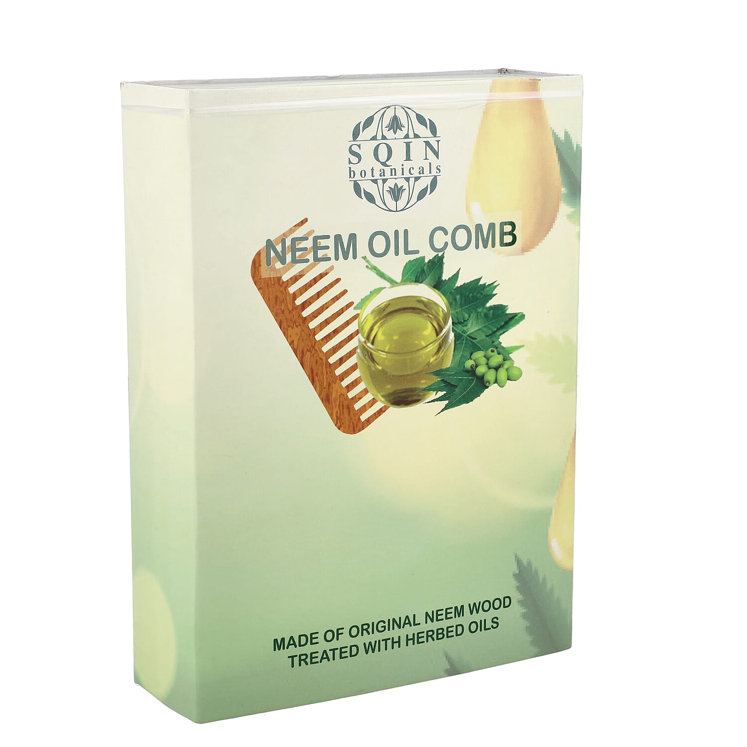 Neem Comb and Neem Hair Growth Oil with Neem Butter