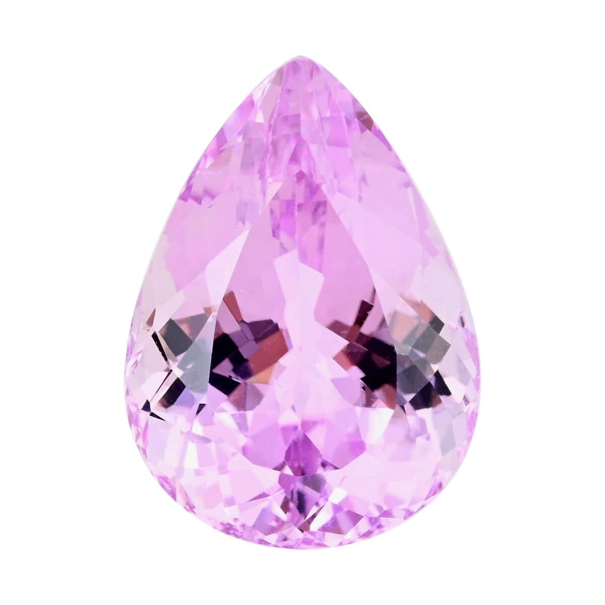 AAA Martha Rocha Kunzite (Pear Free Size) 12.00 ctw image number 0