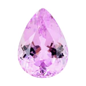 AAA Martha Rocha Kunzite (Pear Free Size) 12.00 ctw