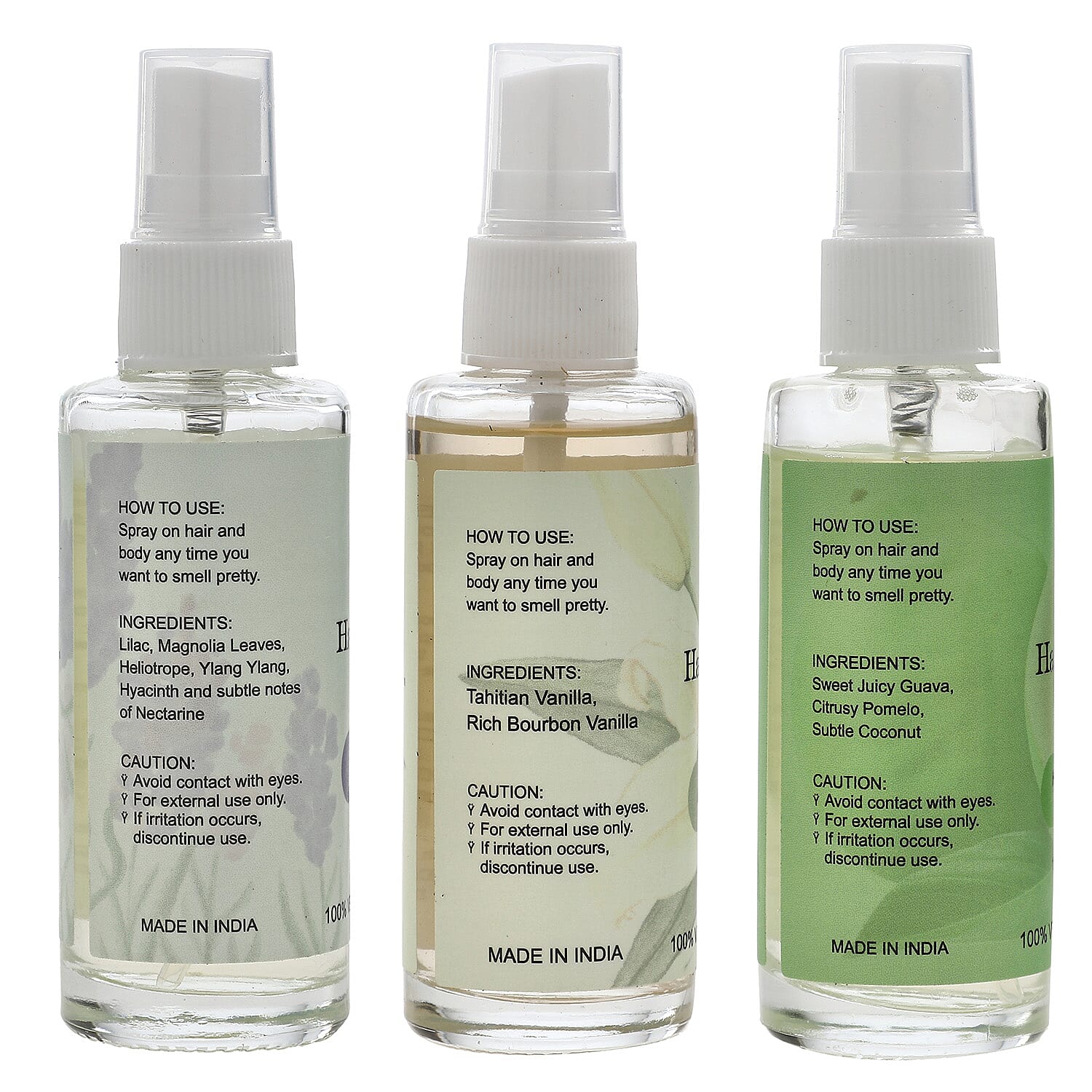 Buy Sqin Botanical Set of 3 Hair and Body Mist at ShopLC.
