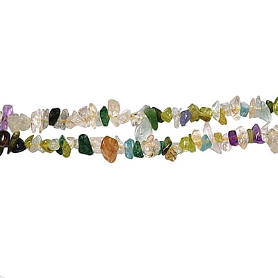Multi Gemstone 254.00 ctw Necklace 36 Inches