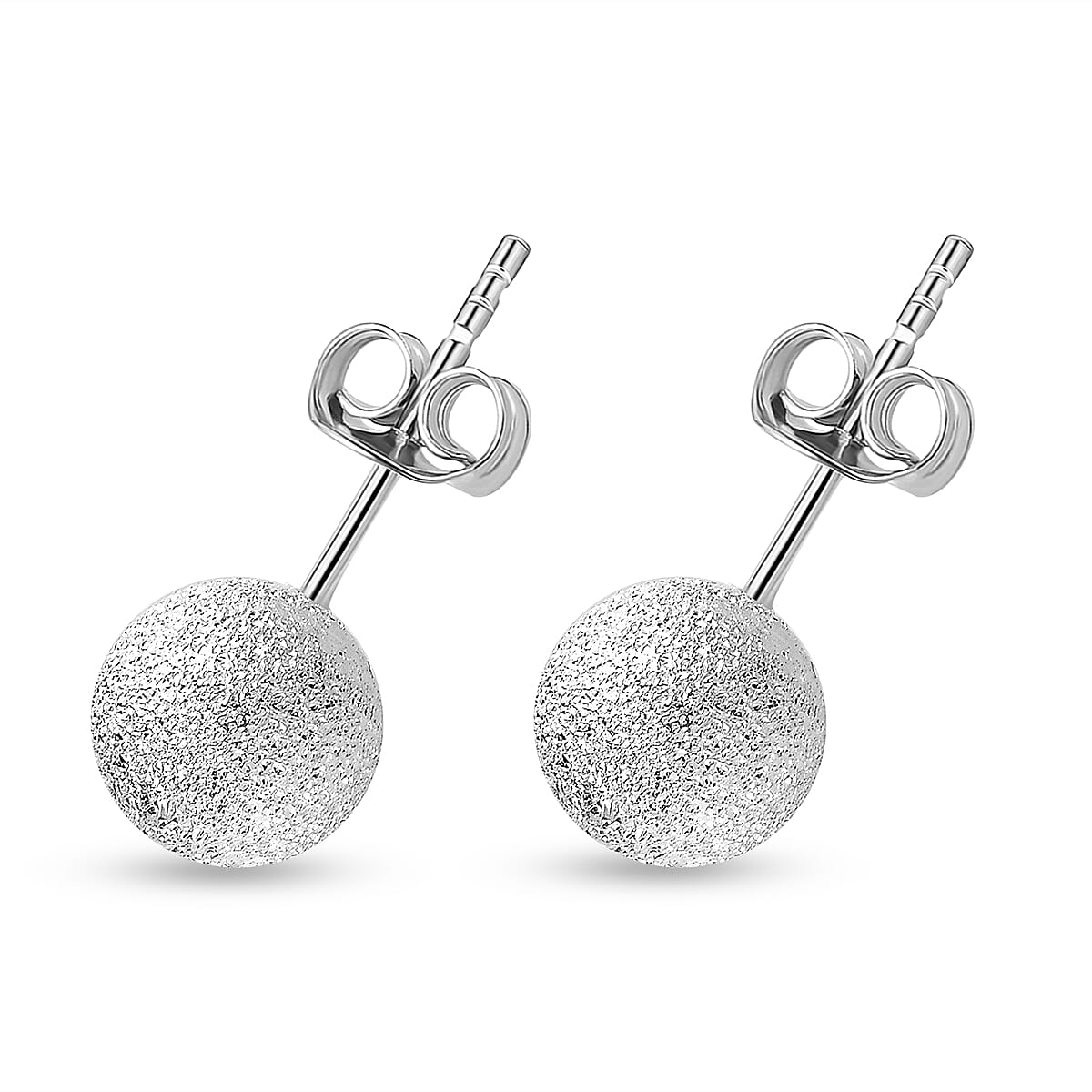 Stud Earrings in Sterling Silver image number 3