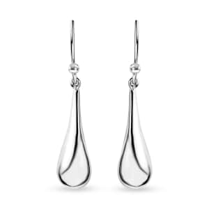 Water Drop Earrings in Sterling Silver 1.95 Grams