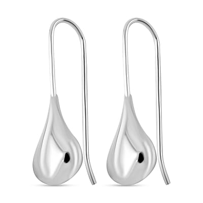 Drop Earrings in Sterling Silver 2.40 Grams