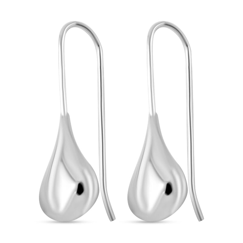 Drop Earrings in Sterling Silver 2.40 Grams