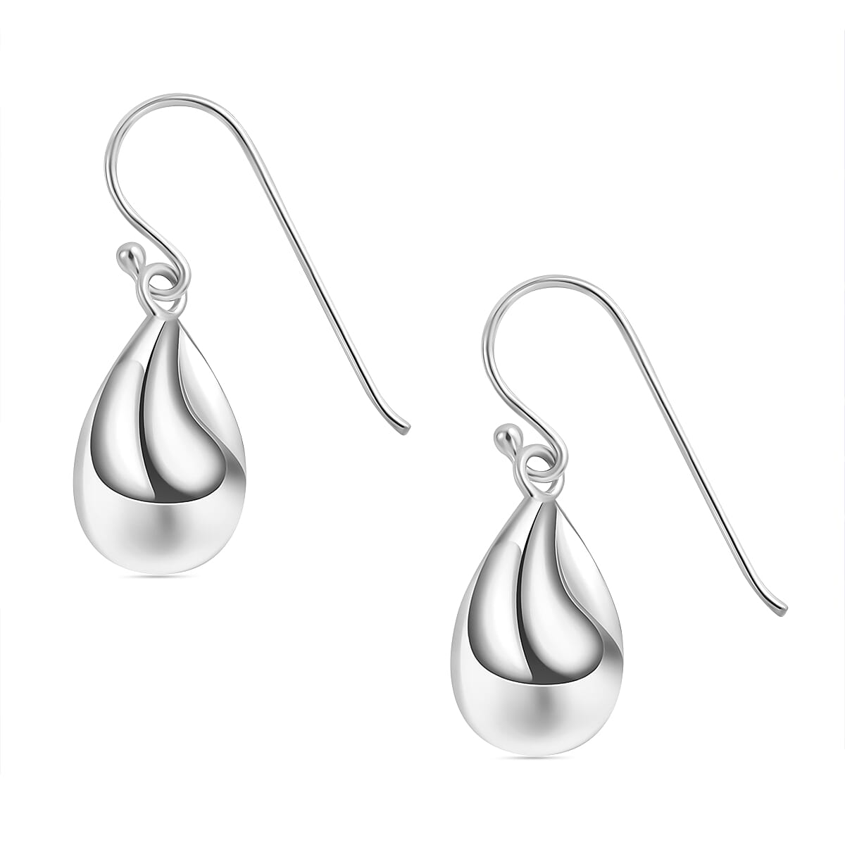 Sterling Silver Raindrop Earrings 3.03 Grams image number 3