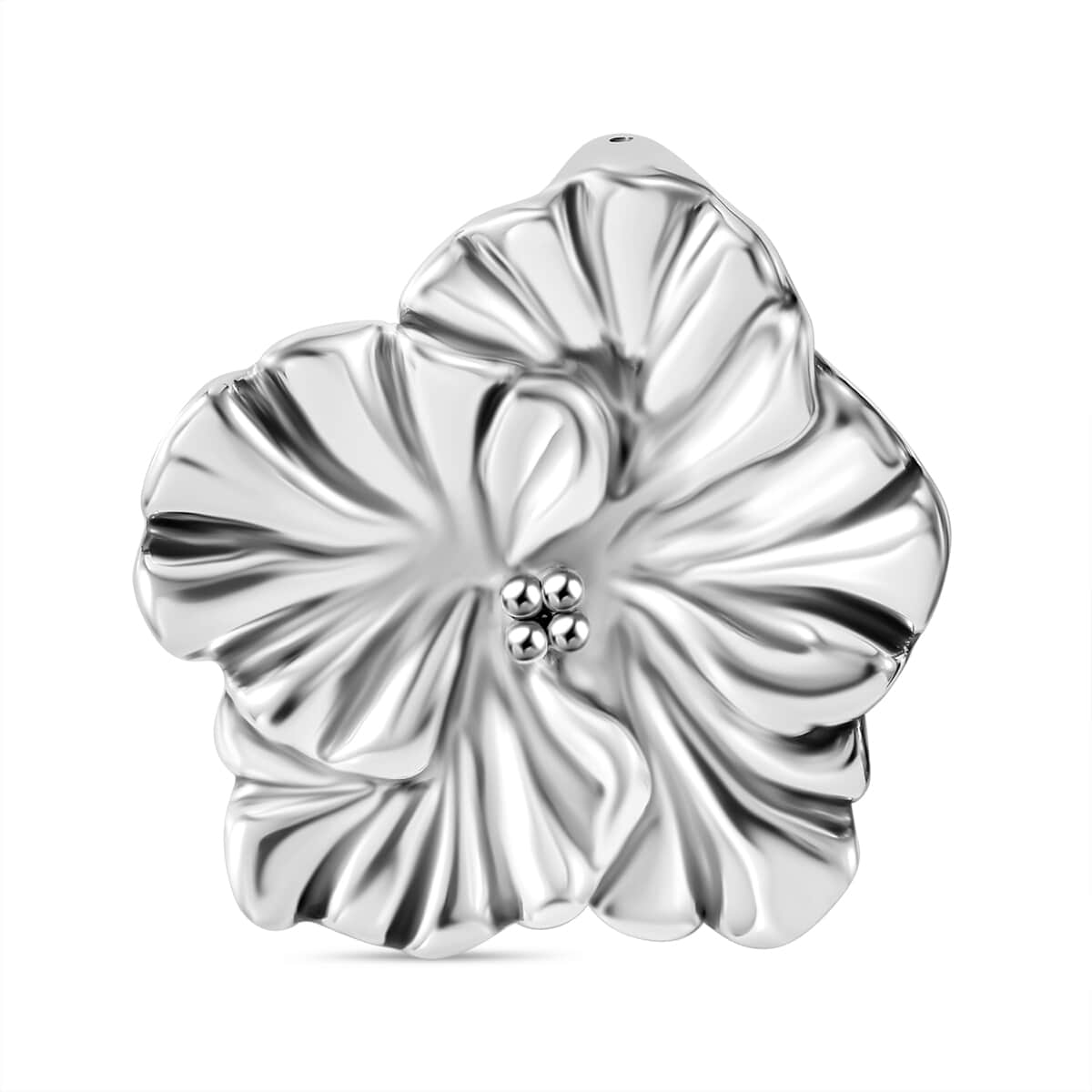 Flower Pendant in Sterling Silver 7.8 Grams image number 0